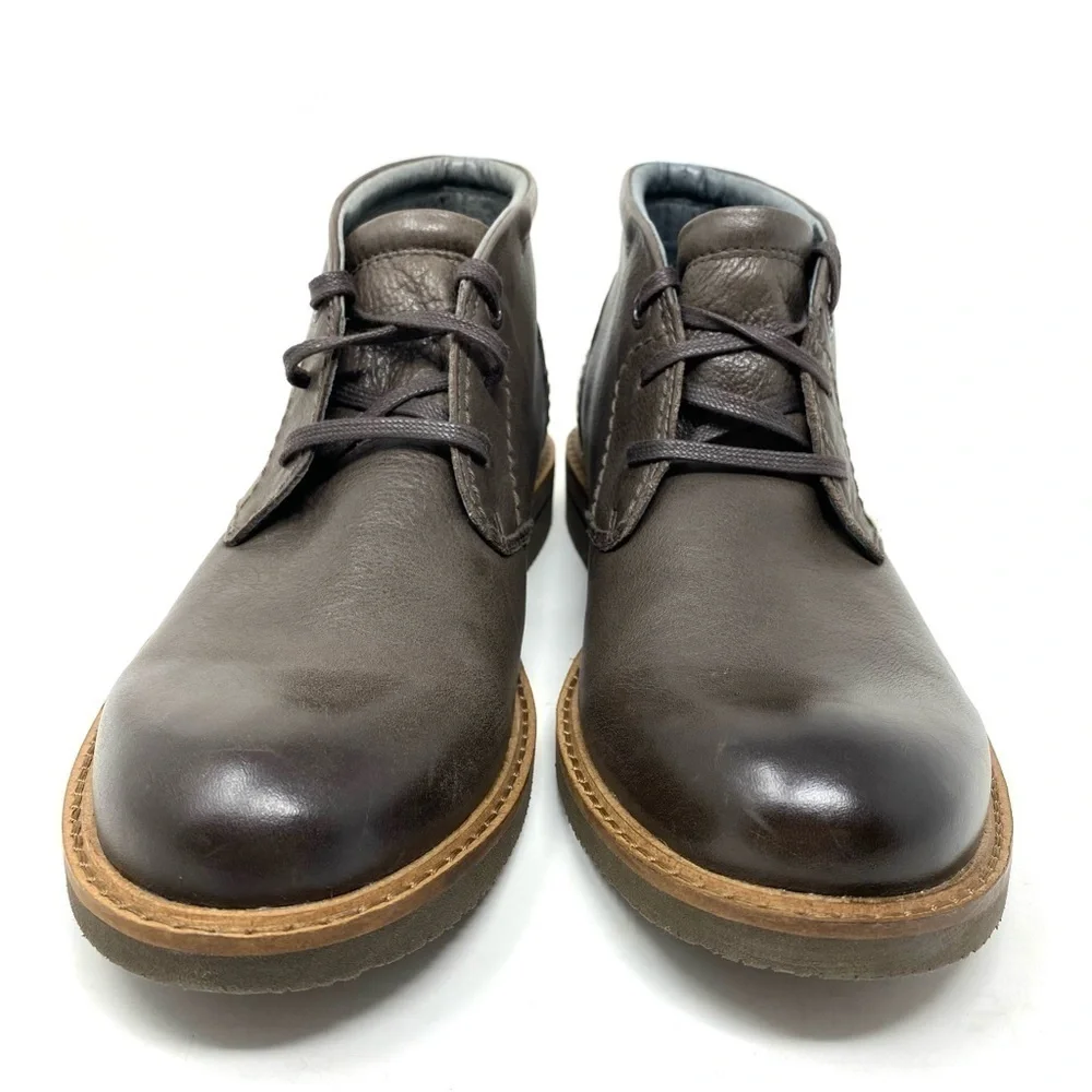 Bussola Charleston Men’s Leather Chukka in Ebony